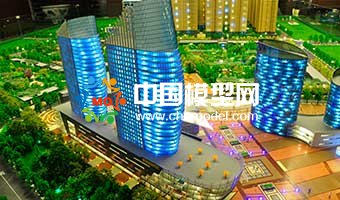 售樓建筑沙盤模型