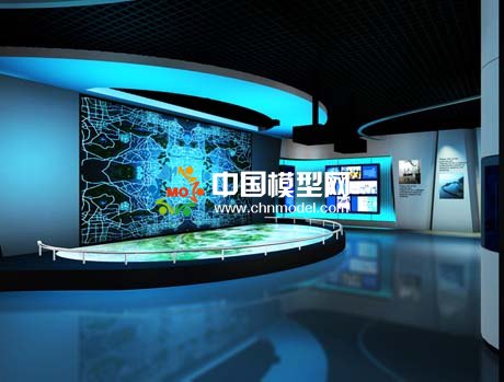 電子沙盤廣泛應(yīng)用與多類別的科技展示廳，效果突出